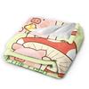 Cartoon L-Lulu Pig  Blanket Quality Warm  Throw Blanket Spring Airplane Travel Living Room Pattern Bedspread