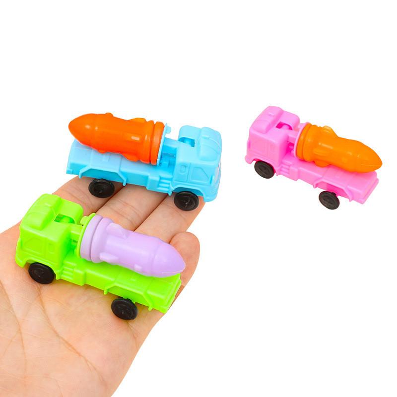 Toy Mini Model Missile Truck Kids Cartoon Playset For Outdoor Activities Gift