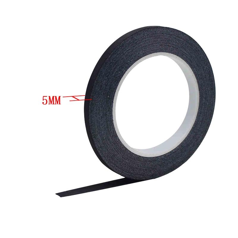 1PCS Black Acetic Acid Adhesive Tape Flame Retardant High Temperature Insulating Acetate Cloth Tape For LCD Repairing