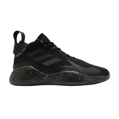 adidas D Rose 773 2020 Black Gold FW9838 EU 46.5 чёрный/золотой
