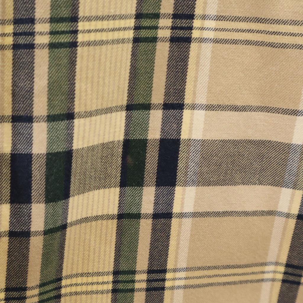 EDDIE BAUER 00s Check Pattern Short Sleeve Oversize Button Down Shirt Men's Used