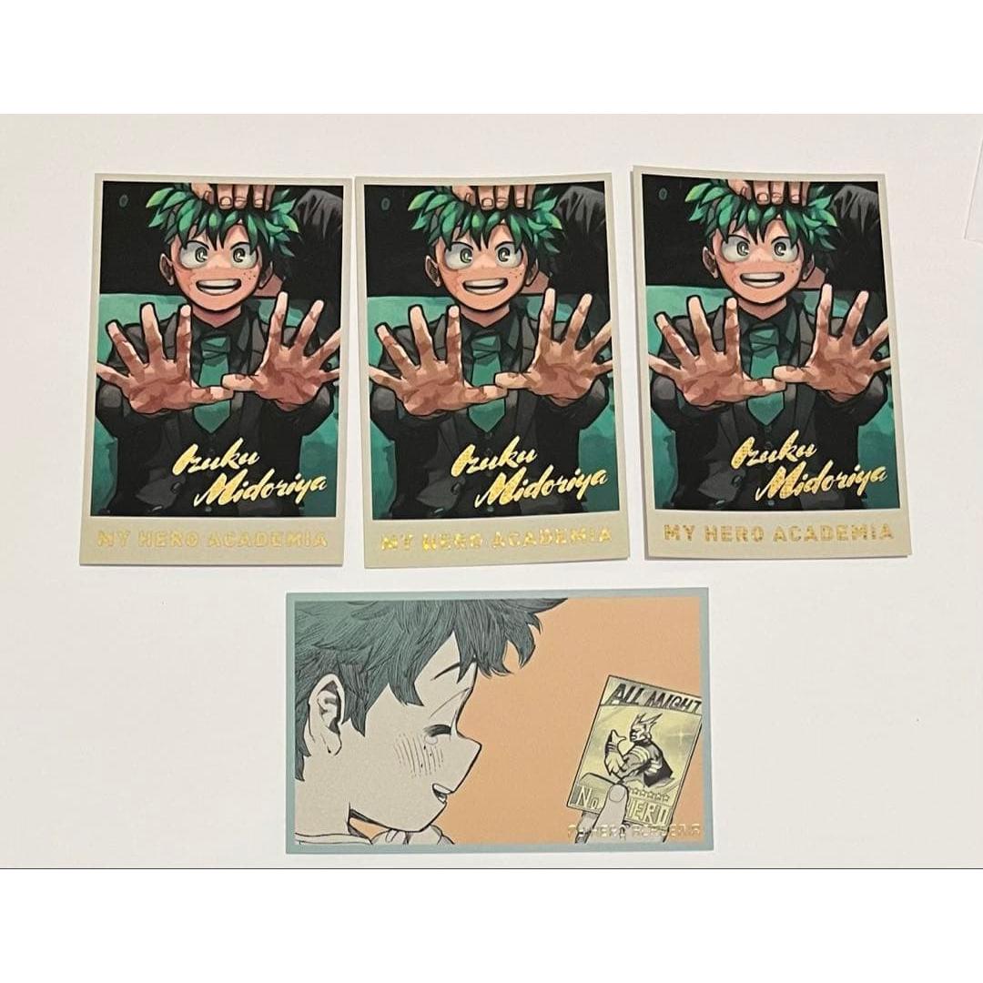 Used  Hero Academia Original Art Exhibition Memorial Collection Izuku Midoriya