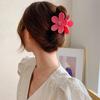Fashion Flower Hair Claws Clips For Women Girls Sweet Large Hair Clip Clamp Ponytail Hairpins Hawaiian Hair Accessories Headwear