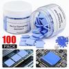 Thermal Pads 100Pcs 6W High Heat Conductivity for IC Heat Sink Chip Router CPU Cooling Replacement Accessories