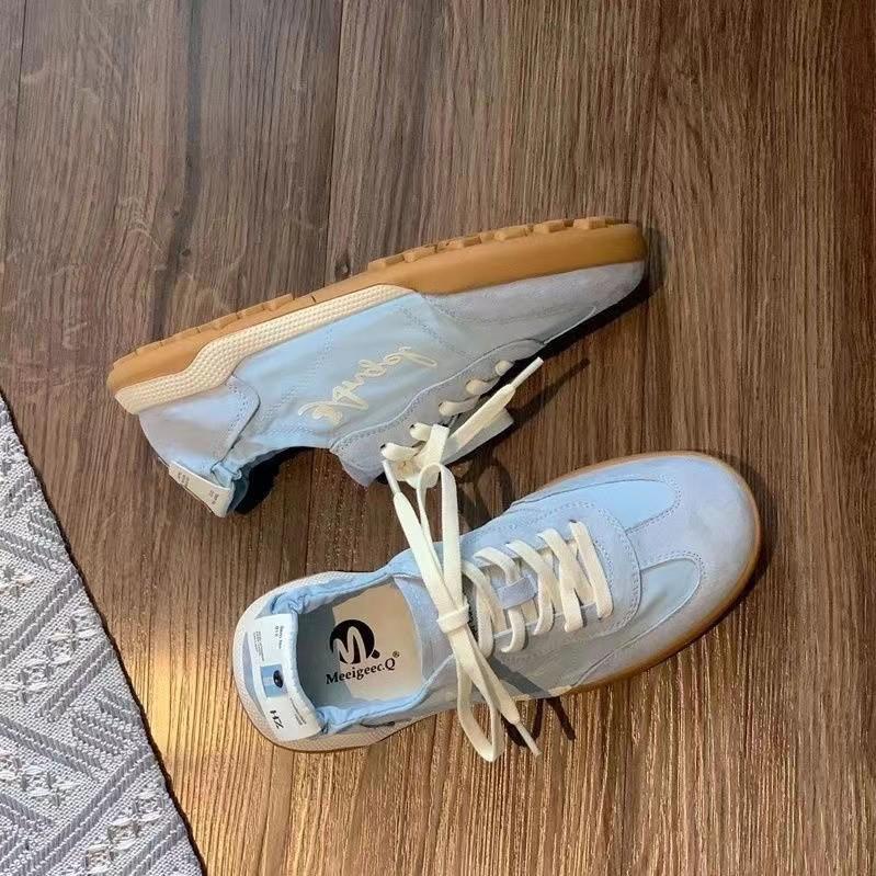Forrest Gump 2023 Women's Ballet Training Shoes: Casual, Embroidered, Versatile, Lightweight, Breathable, White.