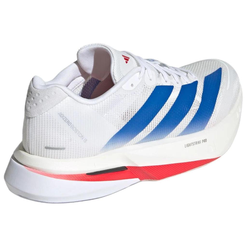 Adidas Adizero Boston 13 Breathable Casual Running Shoes Women's White Blue JP9248