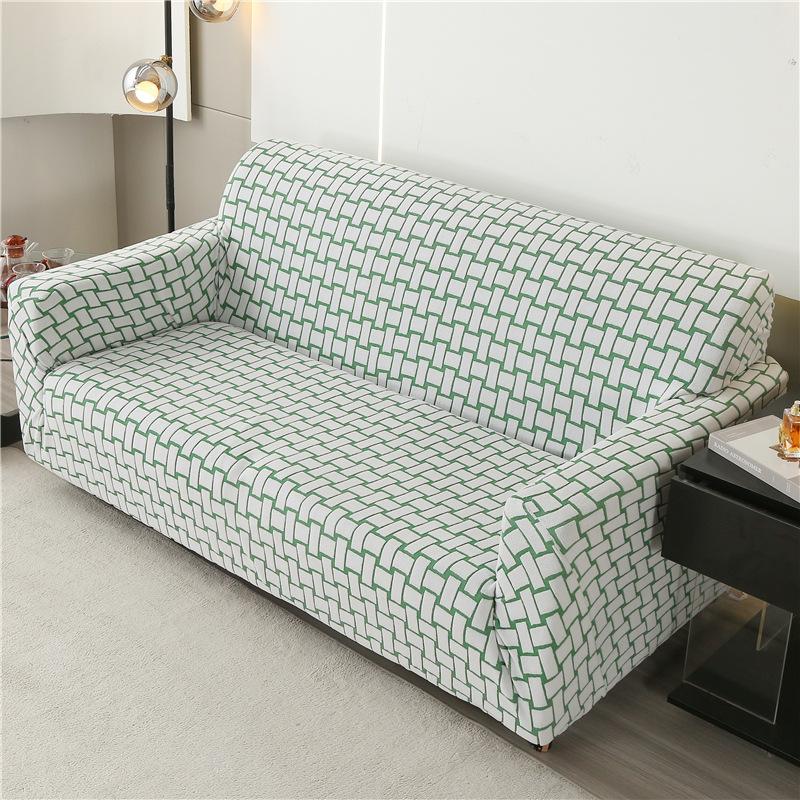 Thickened Jacquard Elastic Sofa Cover Cationic Sofa Cover All Inclusive Combination Chaise Sofa Cushion Cover Simple
