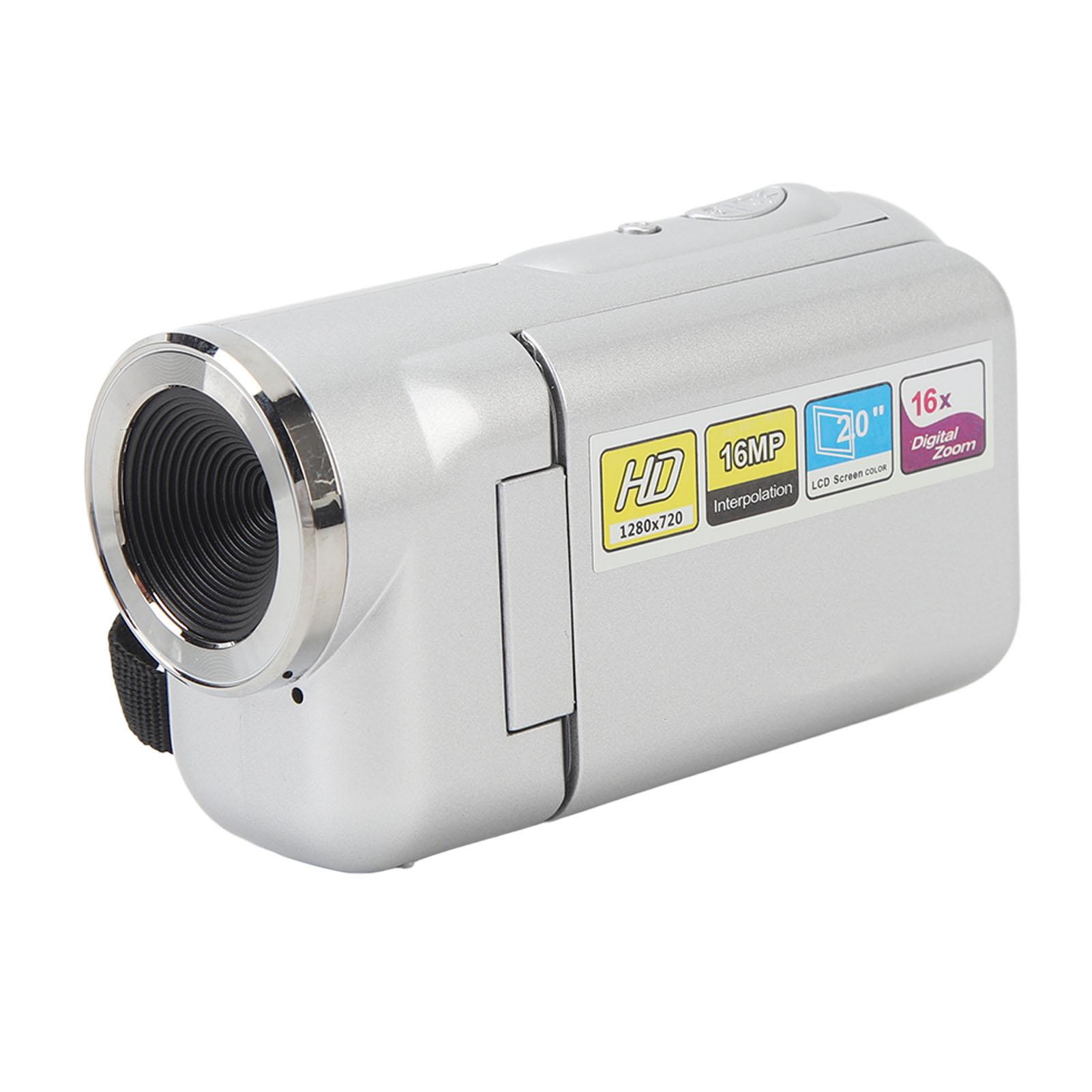 

Детская видеокамера 16MP 1080P HD 16X 2,0-дюймовый цветной TFT-экран цифровой видеорегистратор для видеоблогов серебряный