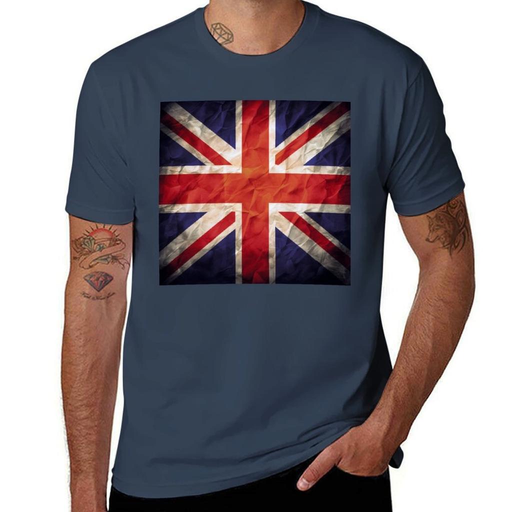 Great Britain flag TShirt Modern Print Casual TShirt