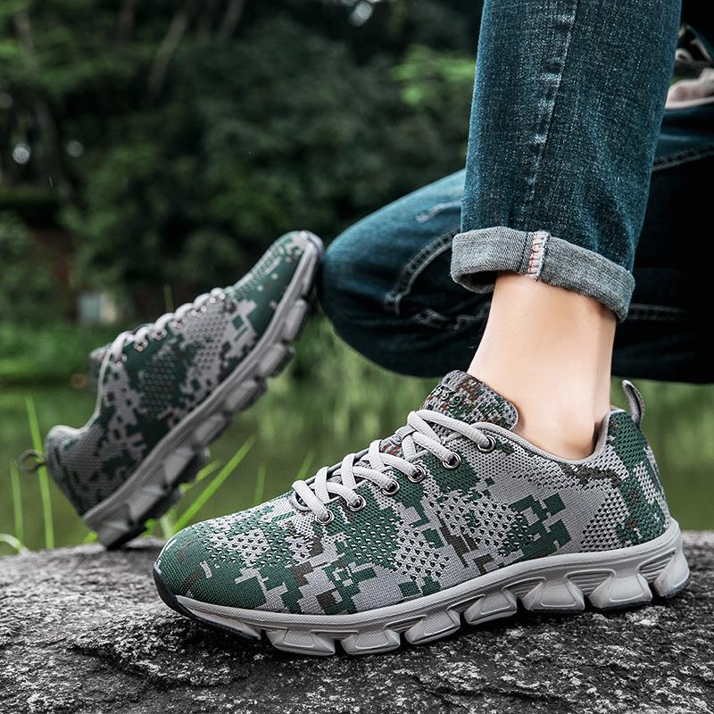 Men Tactical Boot Military Desert Lace Up Motorcycle Hunting Waterproof Anti-Slip Male Breathable Work Army Climbing Hiking Shoe