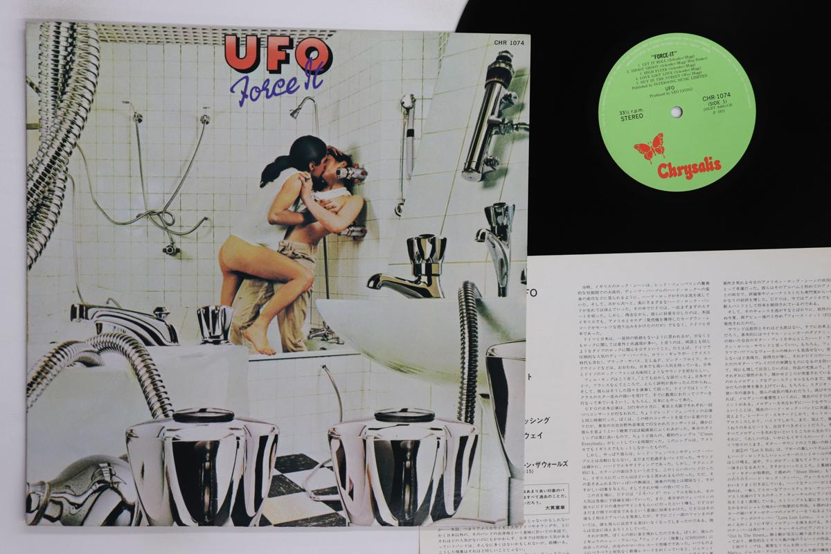 

LP Record UFO Force It CHR1074 CHRYSALIS 1975 Japan Metal Used