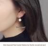 2025 Elegant Zircon Pearl Dangle Earrings: Versatile, Fashionable, Light Luxury, High-End Feel