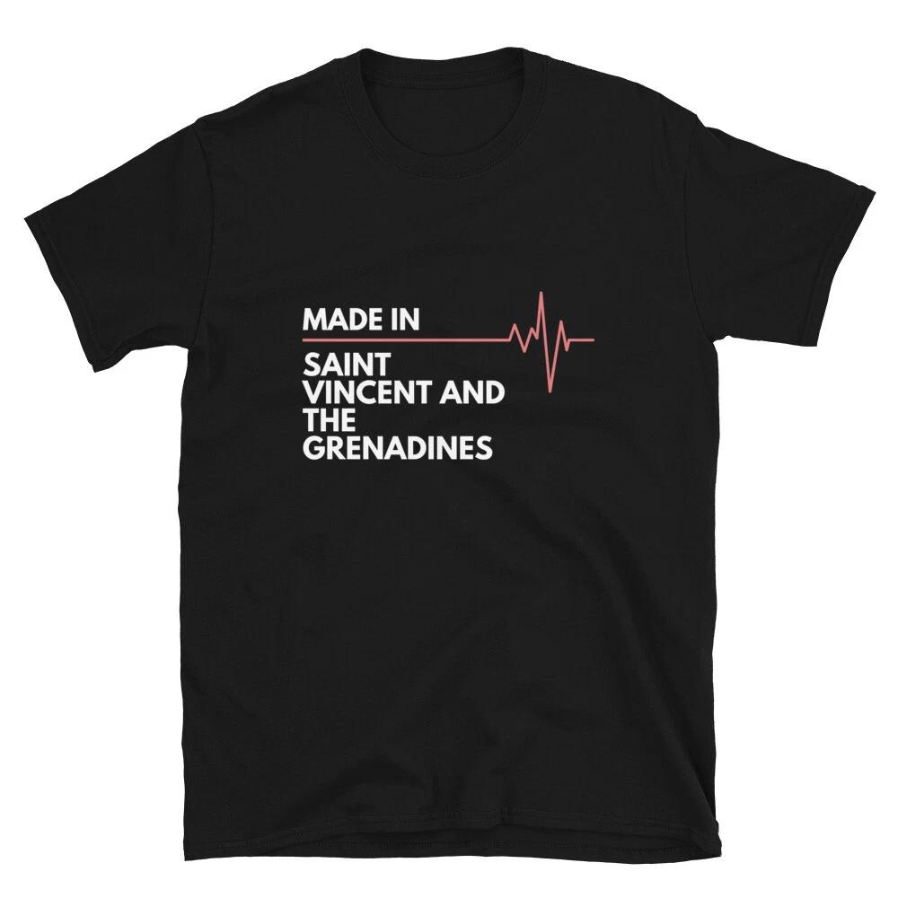 Made In Saint Vincent and the Grenadines Born In Country Of Birth T-Shirt 4XL