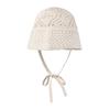 Nau Pagus Crochet Wide Bucket Hat Ivory