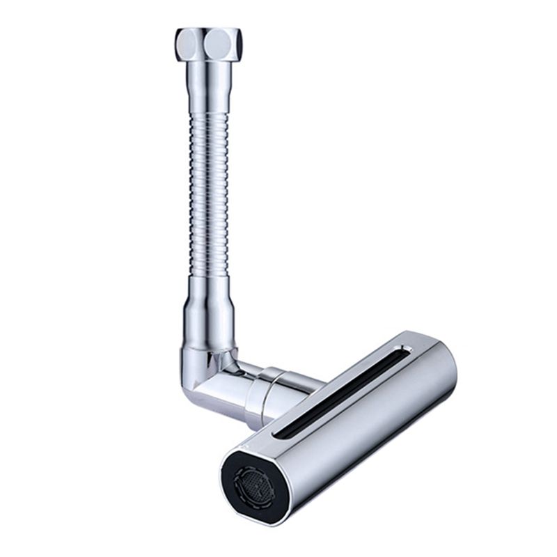 

AEE2-Multifunctional Sink Faucet Connector Kitchen Sink Waterfall 720° Rotation Faucet 4 Mode Water Outlet Universal серебряный