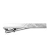 Authentic BLACK LABEL CRESTBRIDGE Crestbridge Check Tie Bar with Shopping Tie Bag, Clip, 51V-03-083 (Silver)