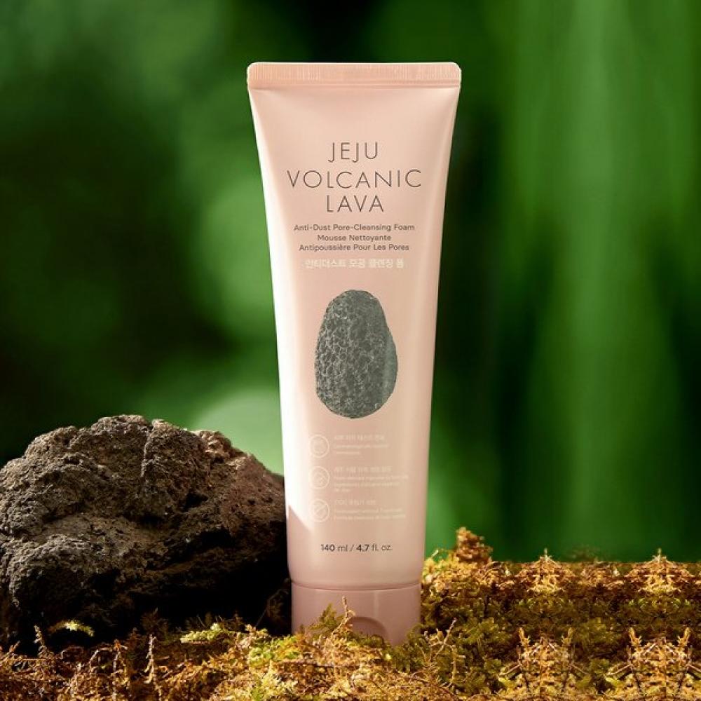 

Очищающая пенка для умывания с вулканической почвой Чеджу против пыли и для очищения пор 140 мл