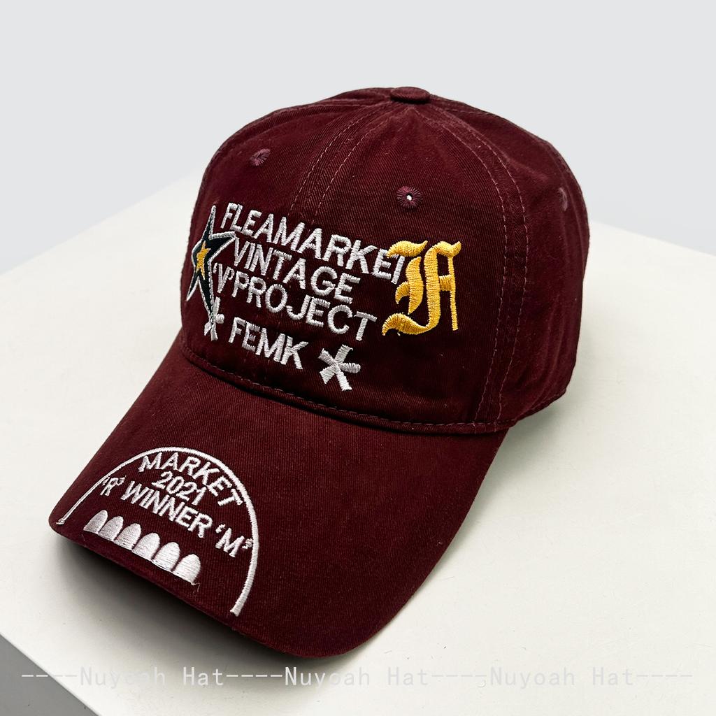 Baseball Simple Stitching Embroidered Star Lettering Alphabet Hip-Hop Women Men Her Him For Fresh Caps Peaked Hats Sunshade Personal Versatile