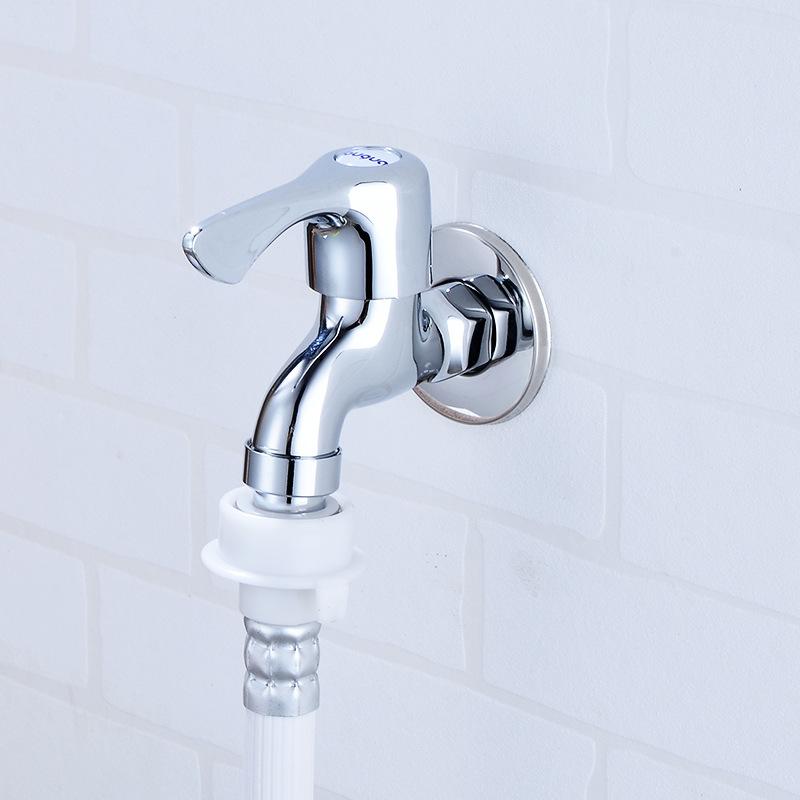 Washing Machine Faucet for Household G1/2 Single Cold Wall Mop Sink, Dedicated Outdoor Universal Faucet Bathroom Faucets