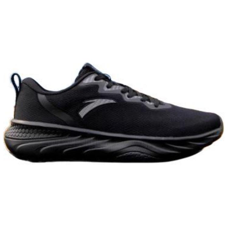 Anta Comfortable Versatile Non-Slip Wear-Resistant Low-Top Casual Running Shoes Women Sneaker Black 122347793S-1