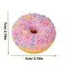 6pc Artificial Donuts Model Imulation Donut Fake Cake Bread Model PU Donut Dessert Baking Shop Display Photography Props Dessert