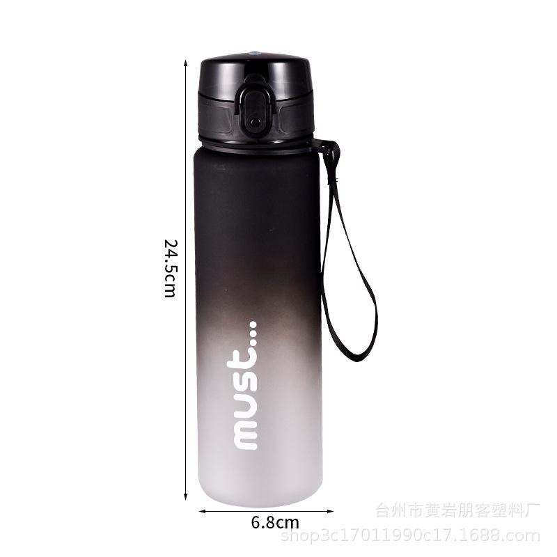 Water bottle1011 sports large-capacity cup women's summer water cup men's matte material direct drinking high temperature resistant tea cup with