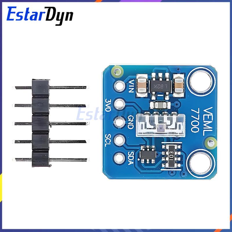 VEML7700 High Precision Ambient Light Sensor 120k Lux, I2C Interface, 3.3V/5V for Arduino ESP32