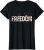Freedom Eagle for 250th Independence Day US Ladies' Crewneck T-Shirt