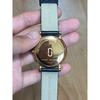 Used MARC JACOBS watch navy leather belt