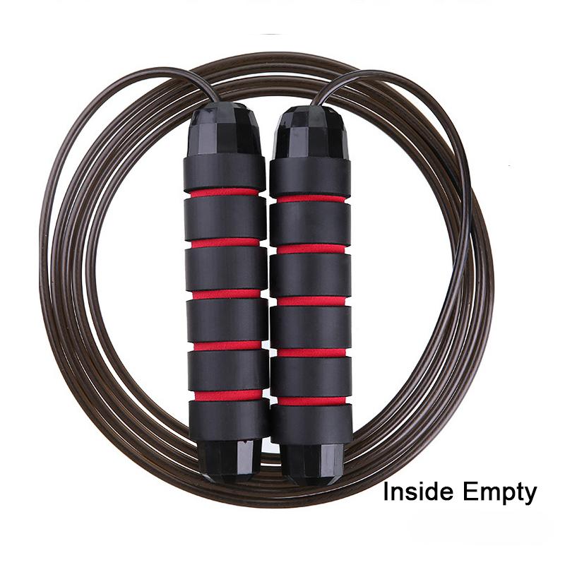 Home Gym Weighted Skipping Rope Steel Wire Adjustable Lose Weight Speed Jump Rope Workout Exercise Sports Fitness Equipment