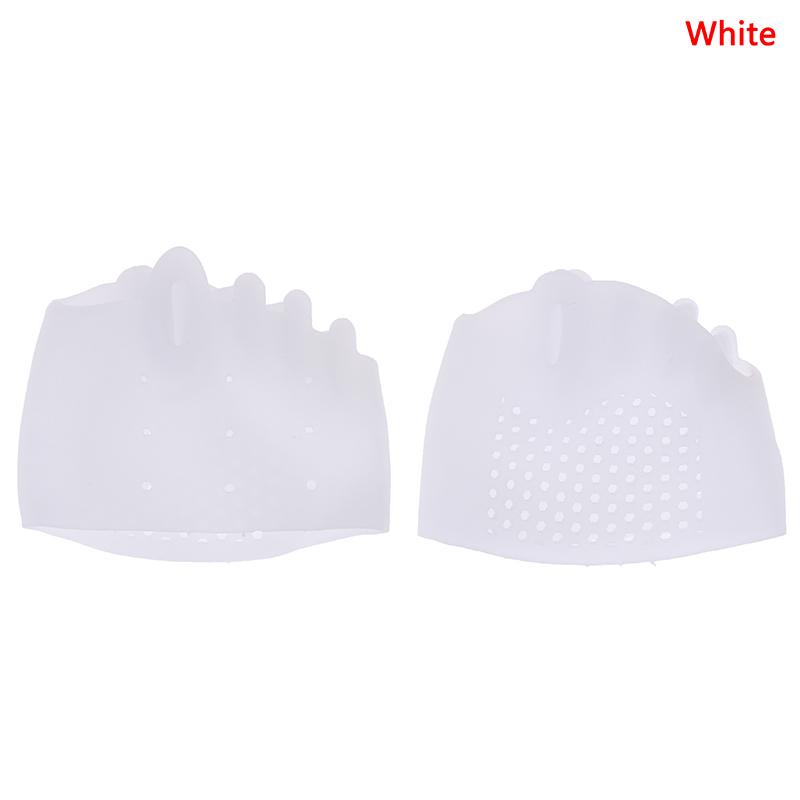 2pcs Silicone Comfortable Toe Braces 3/5holes Hallux Valgus Straightener Orthodontic Foot Toe Braces For Foot Care Dropship