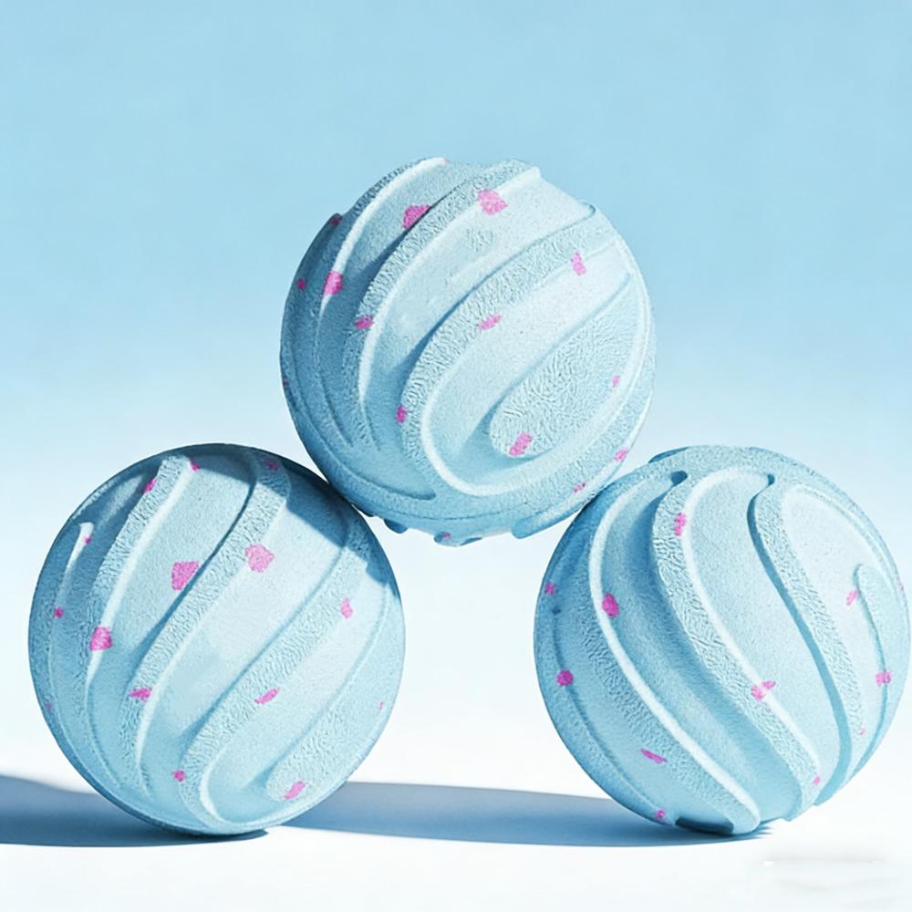 Food-Grade Cartoon Smart Motion Chew Toy Ball Dogs Cat Self Play-3x Tear Resistance Remote Touch Control Bouncing & Spinning
