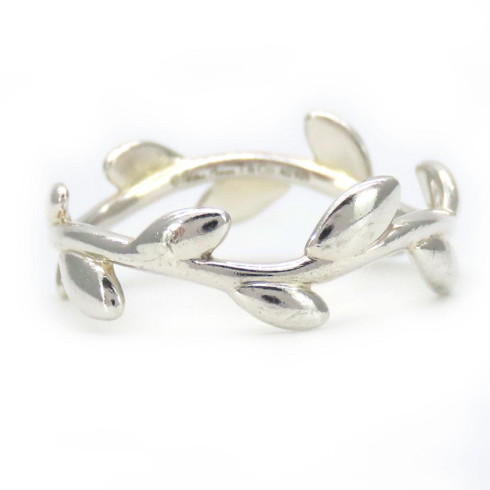Used TIFFANY&Co. Ring olive EU#48.5 Silver925 1.5g Silver Accessories