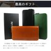 Jxleichi Long Made with Genuine Tochigi YKK Vertical Card Holds 25 Coin Crafted by Top Wallet Ideal for Men and Ideal for Good Fortune Men's Wallet,