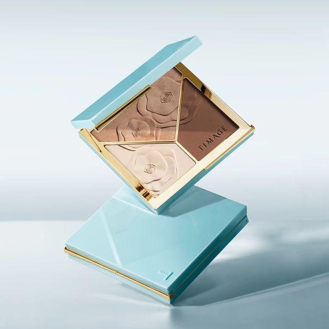 TIMAGE - Soft Light and Shadow Blending Palette - 2 Types (2.0 ver) 02# Ivory - 17g