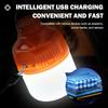 Outdoor USB Rechargeable LED Lamp Bulbs Super Bright Emergency Light with Hook Portable Camping Fishing Lantern Night Lights