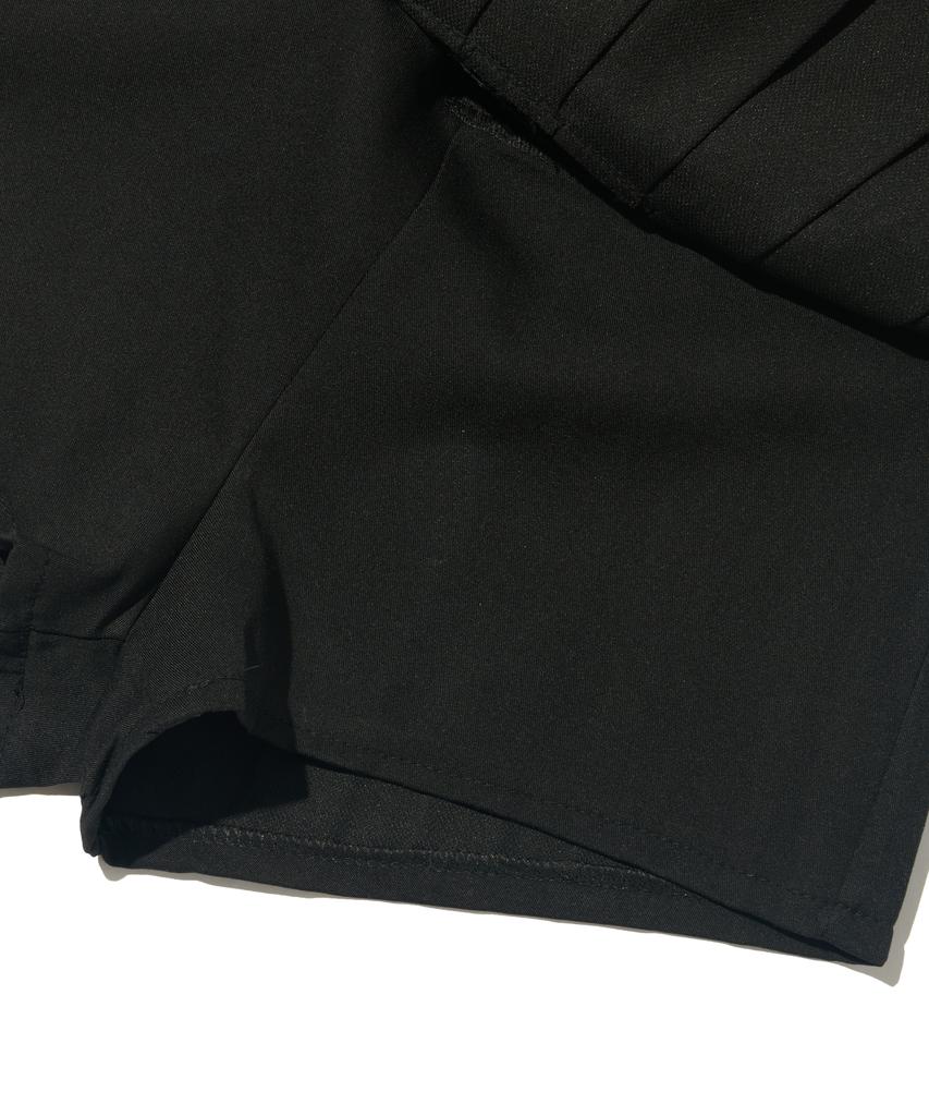 Road Road Teen Pleated Tennis Skirt (Black)