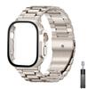 Stainless Steel titanium alloy Strap For Apple Watch Band Ultra 2 49mm 44mm 45mm 41mm Bracelet iwatch Series 6/7/8/9 watch case