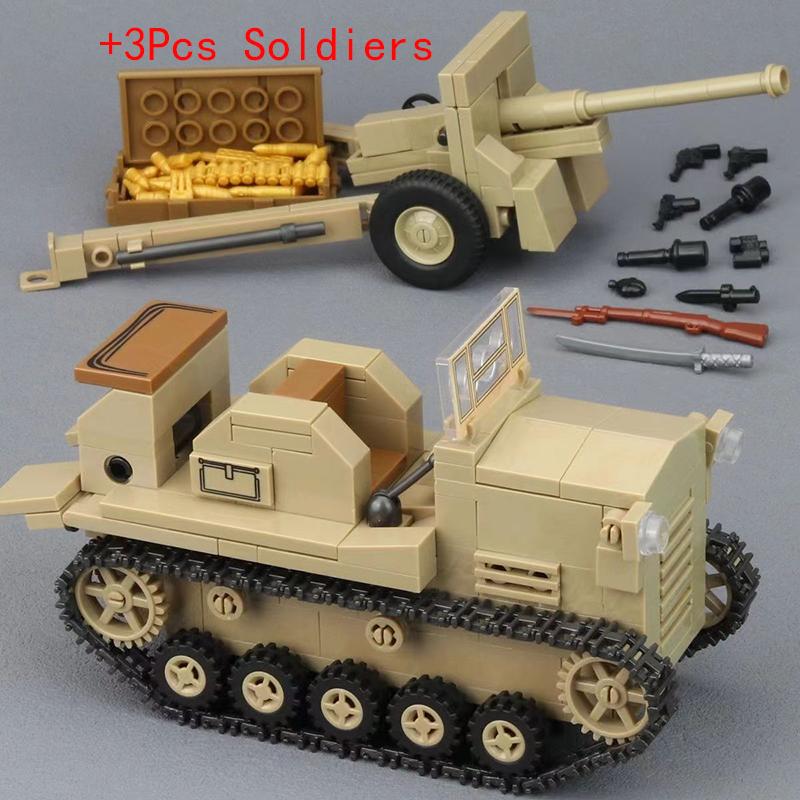 Żołnierz II Wojny Światowej Armia Japońska 89 92 Gąsienicowy Czołg Bojowy Model Broni Wojskowej Ciężki Pojazd Pancerny Typu Klocki Budowlane Cegły Zabawka