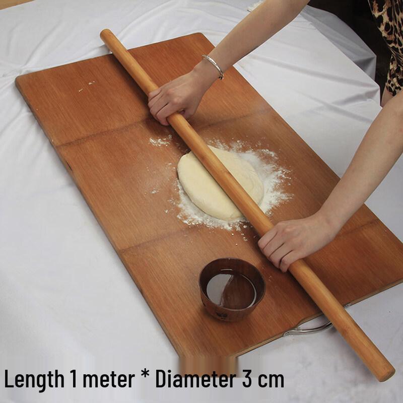 Yuzhuxun Solid Glass Rolling Pin & Kneading Mat Set