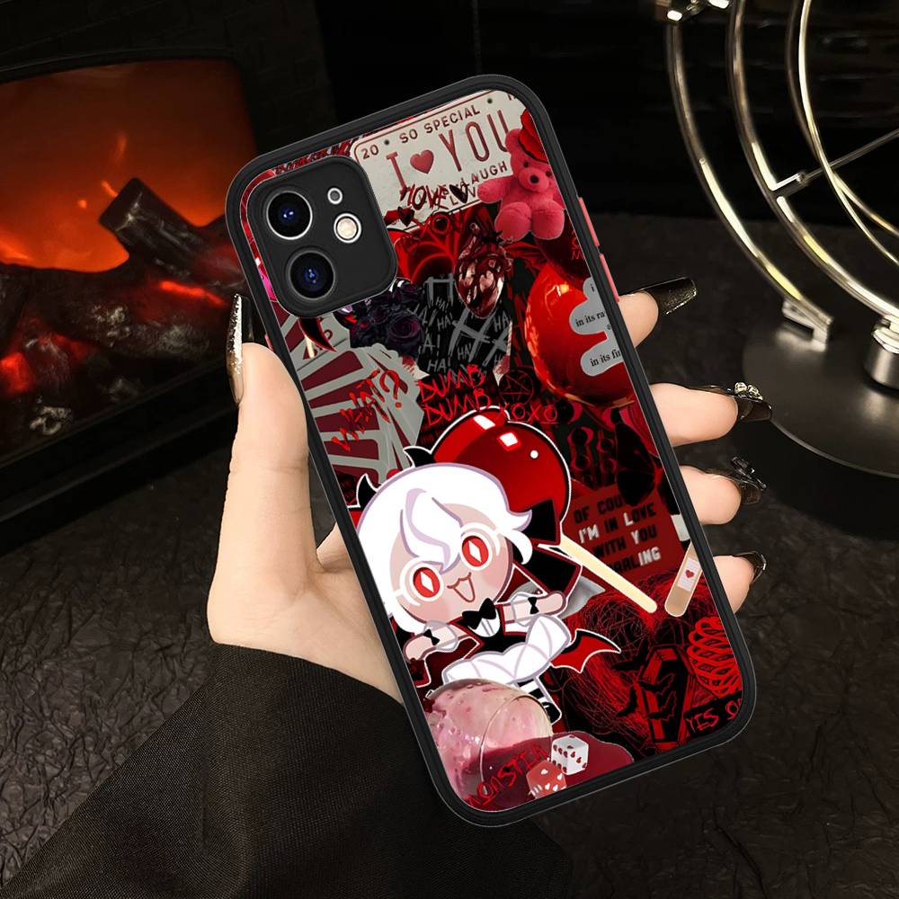 Cookie Run Kingdom Phone Case For IPhone 16 15 14 Plus 15 13 12 11 Pro Max X XS MAX Matte Cover