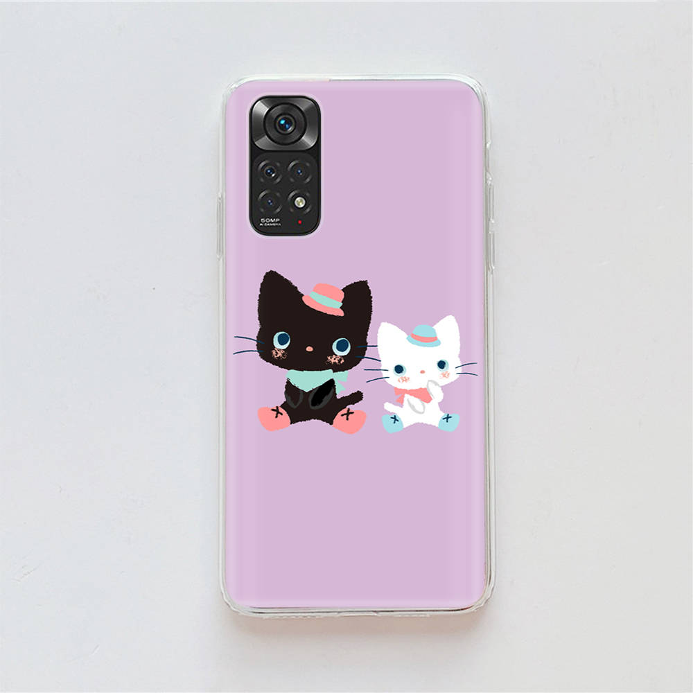 KT74 Yoshikitty Sanrio Hülle für Samsung A04 A14 A23 A34 A54 M23 M33 M52 M53 Realme 10 9 C30S C35 C55 VIVO Y02S Y21 Y33S Y51 X80 Pro Klare Abdeckung