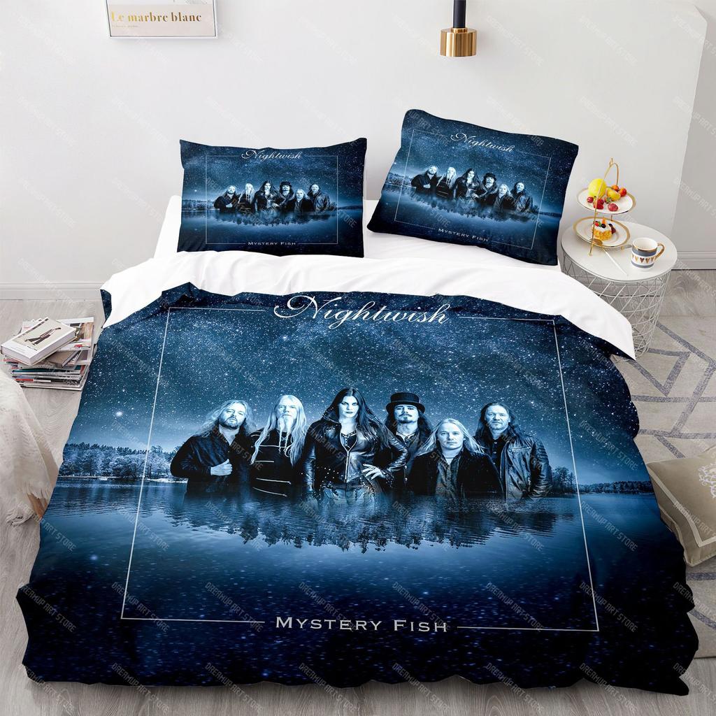 Ac Dc Pościel Muzyczna Zespół Rockowy AC DC Zestaw Pościeli Drukowany 3D Miękka Poszewka na Kołdrę Rozmiar Jednoosobowy Podwójny Queen King Poszewka na Kołdrę Pościel