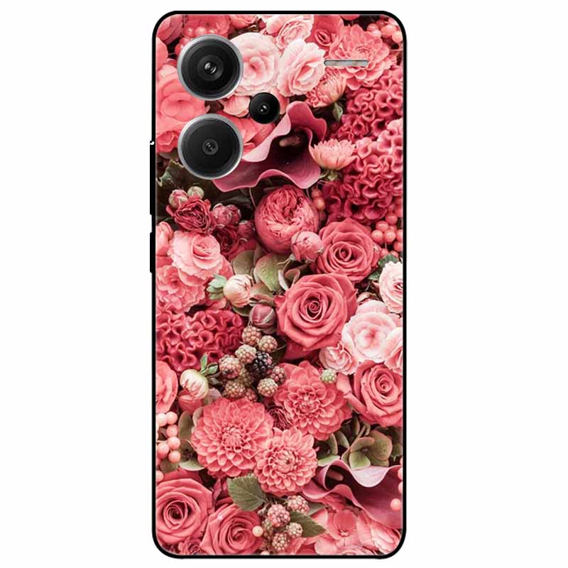 For Xiaomi Redmi Note 13 Pro Plus 5G Case Pro+ Soft Lovely Silicone Protective TPU Covers for Redmi Note 13 Pro 5G Coque Note13
