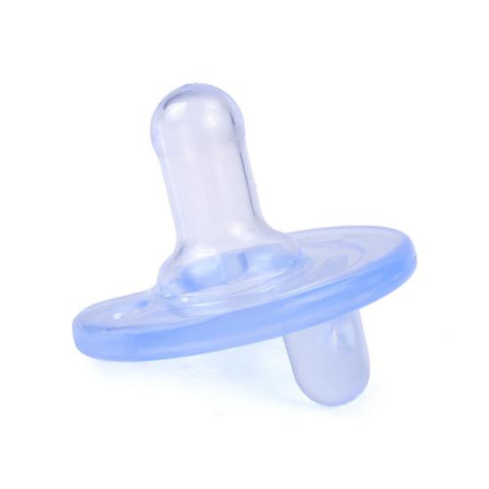 Newborn Baby Soft Silicone Round Orthodontic Dummy Pacifier Teat Nipple Soother