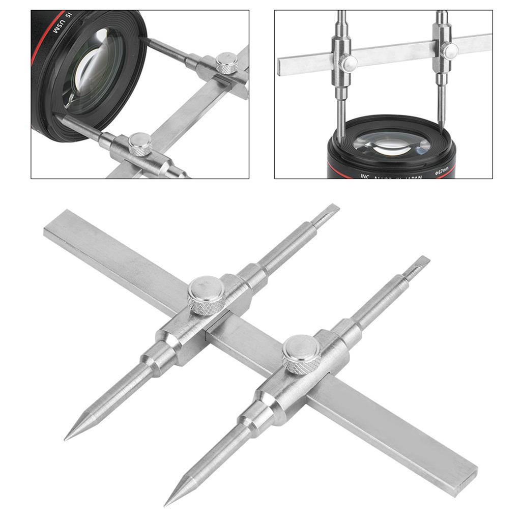 Dual Tip Camera Lens Repair Spanner Maintenance Wrench Open Tool Set Disassemble 10 130mm Lens
