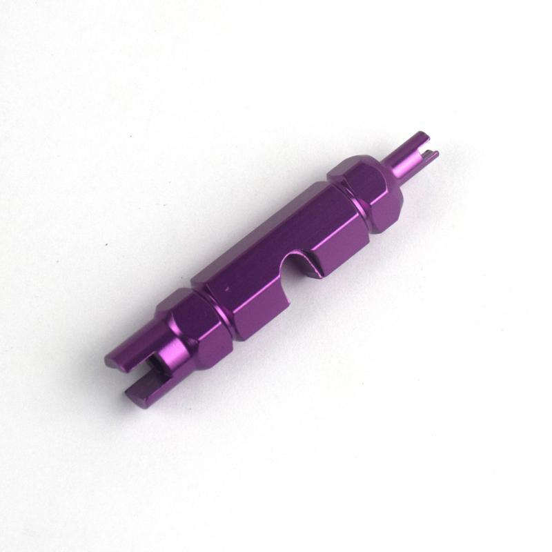 Portable 3-in-1 Bike Valve Core Remover 1Pcs Multifunctional Wrench Spanner Tool for Cross-country Cycling Trip Tire Repair