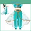 Adorável Fantasia de Aladim Infantil Para Meninas Halloween Fantasia