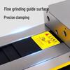 MC Precision 6" Hydraulic Vise for CNC Machining Center with Force Amplifying Boost and Flat Jaw Design