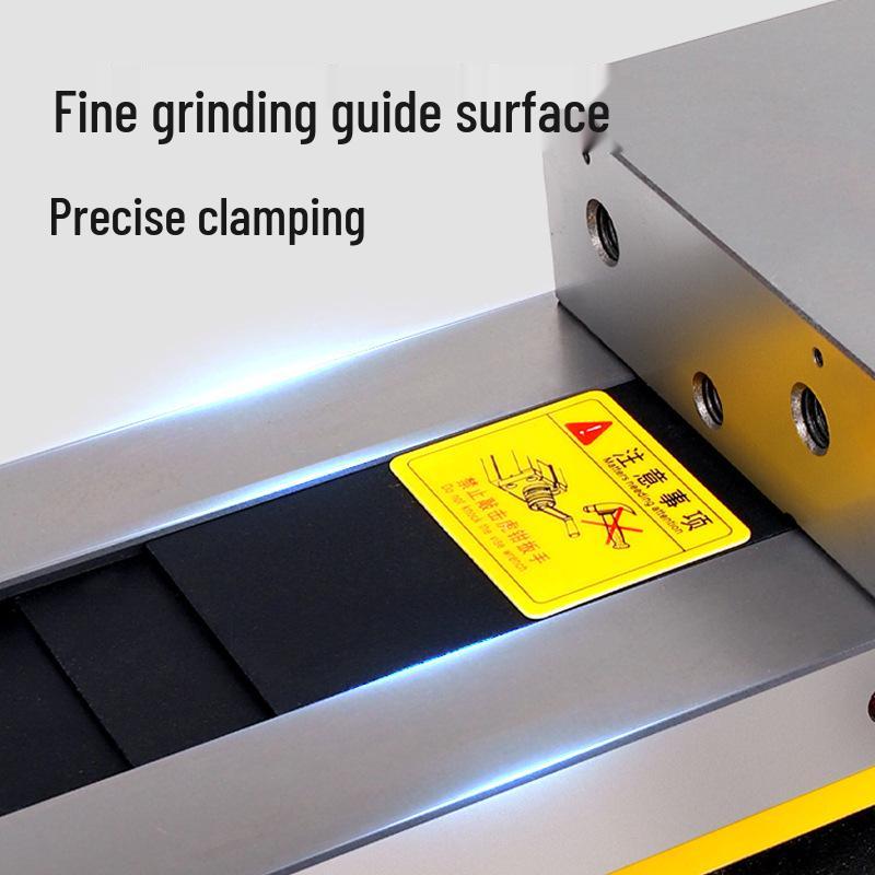 MC Precision 6" Hydraulic Vise for CNC Machining Center with Force Amplifying Boost and Flat Jaw Design